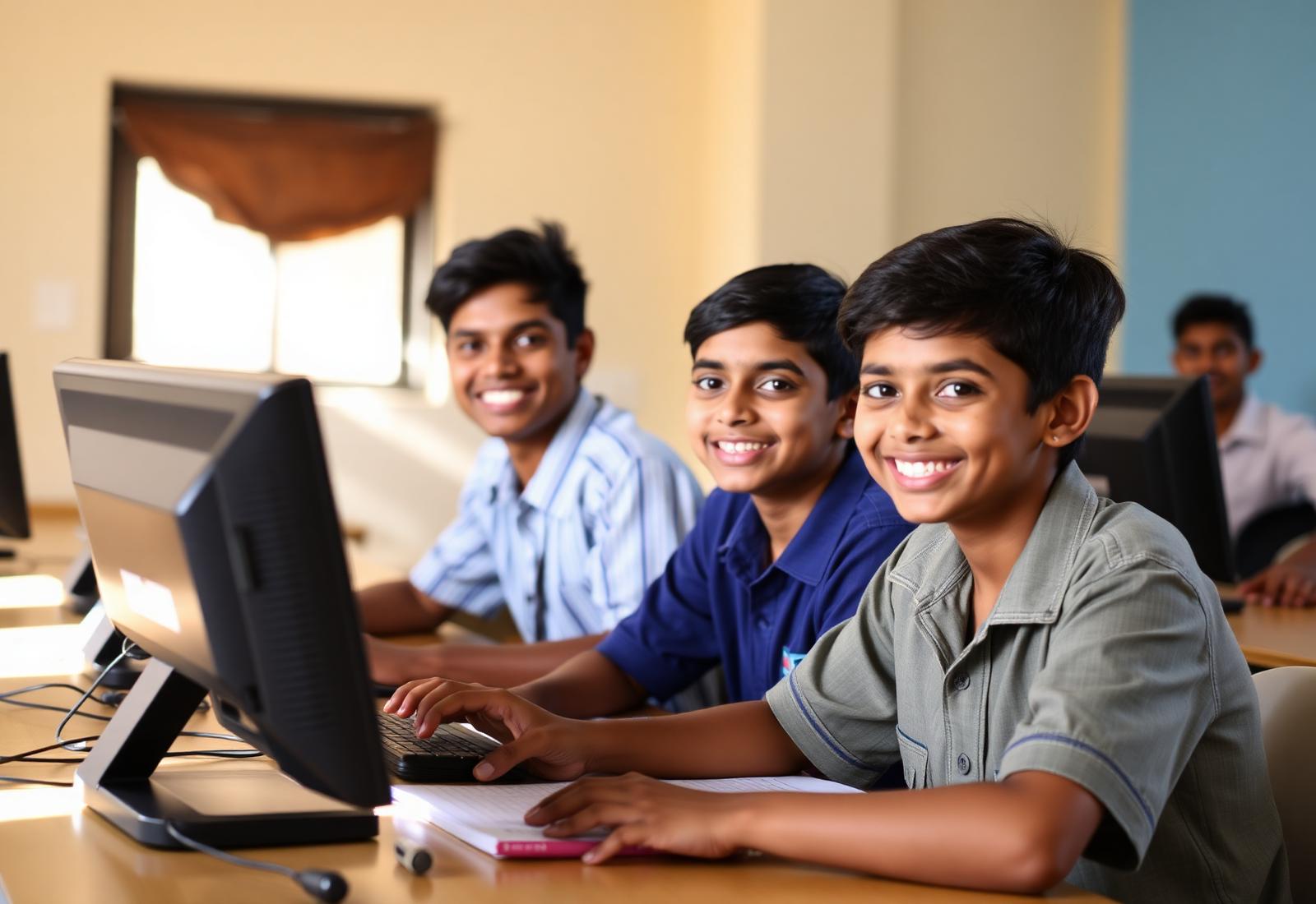 Youth in skill development training